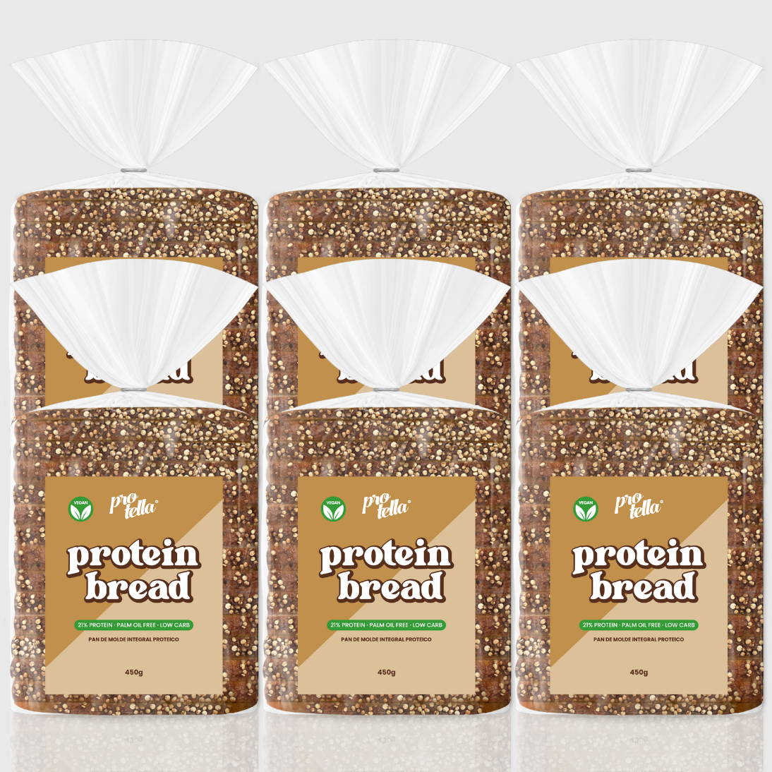 Pan de Molde Proteico 450g