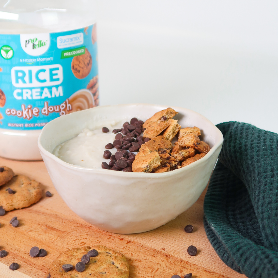 Rice Cream Cookie Dough 500g