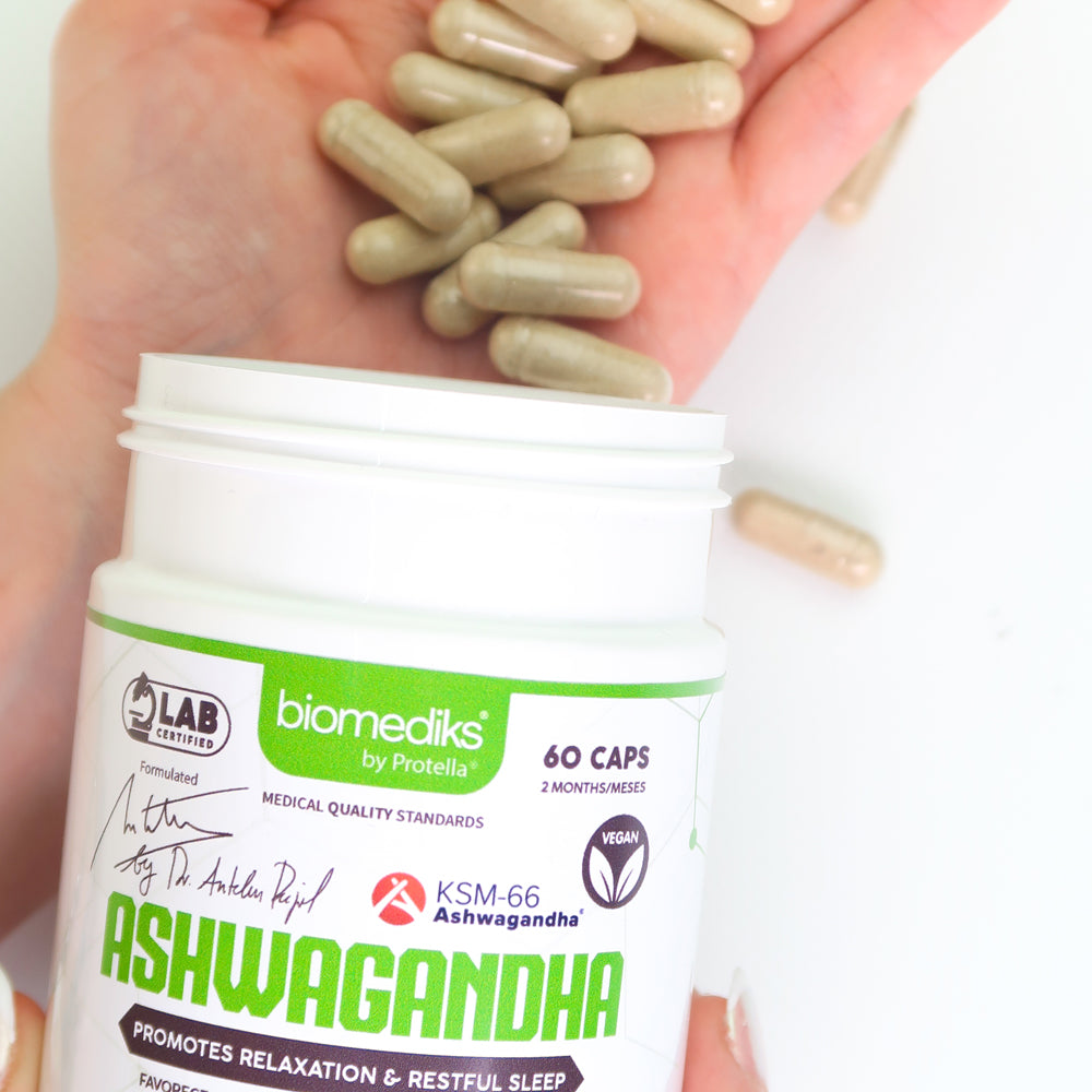 Ashwagandha KSM66 600mg - 60 Capsules - By Dr. Antelm Pujol