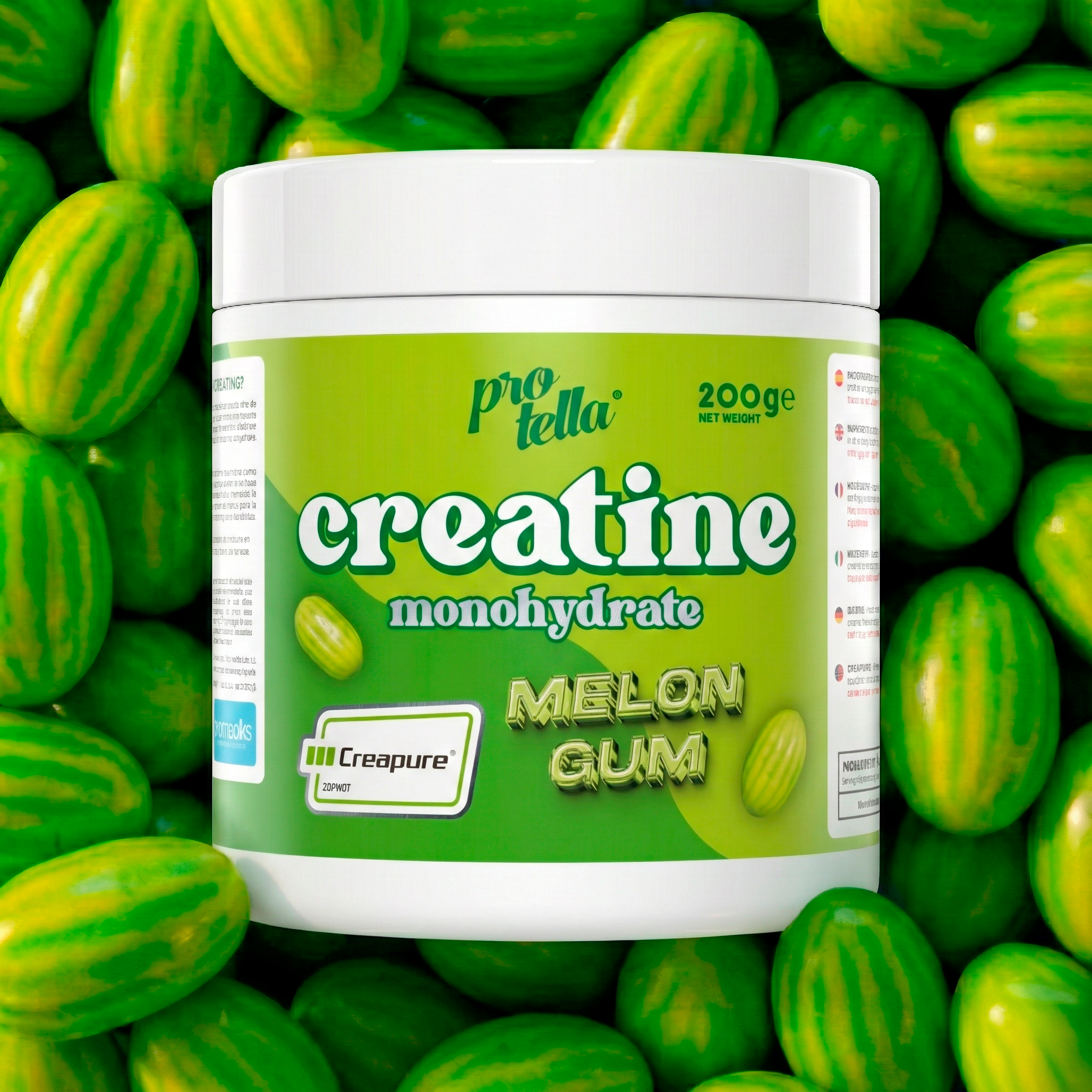 Creatina Creapure® Melon Gum 200g