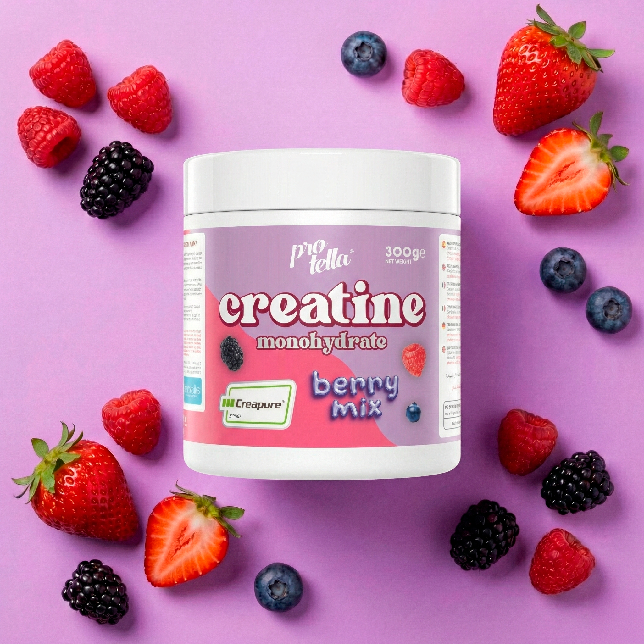 Creatina Creapure® Berry Mix 300g
