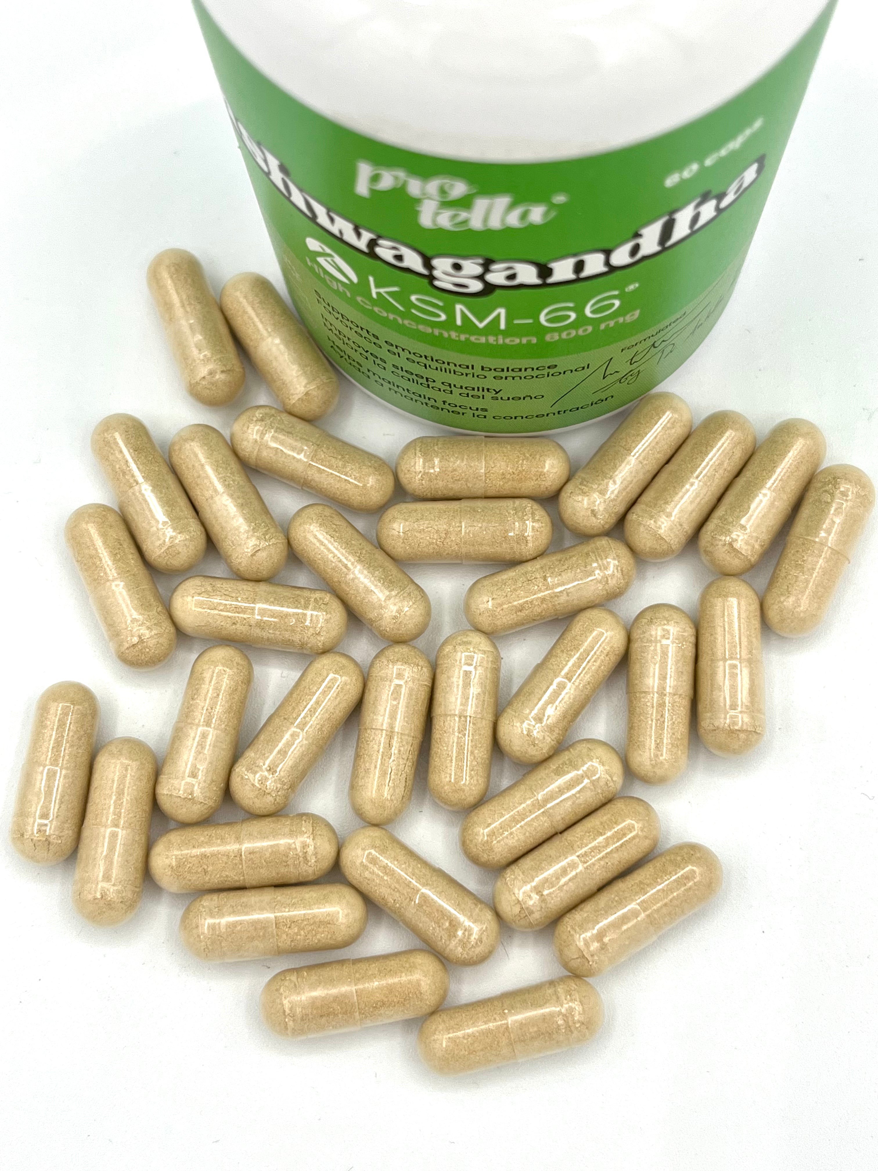 Ashwagandha KSM66 600mg - 60 Capsules - By Dr. Antelm Pujol