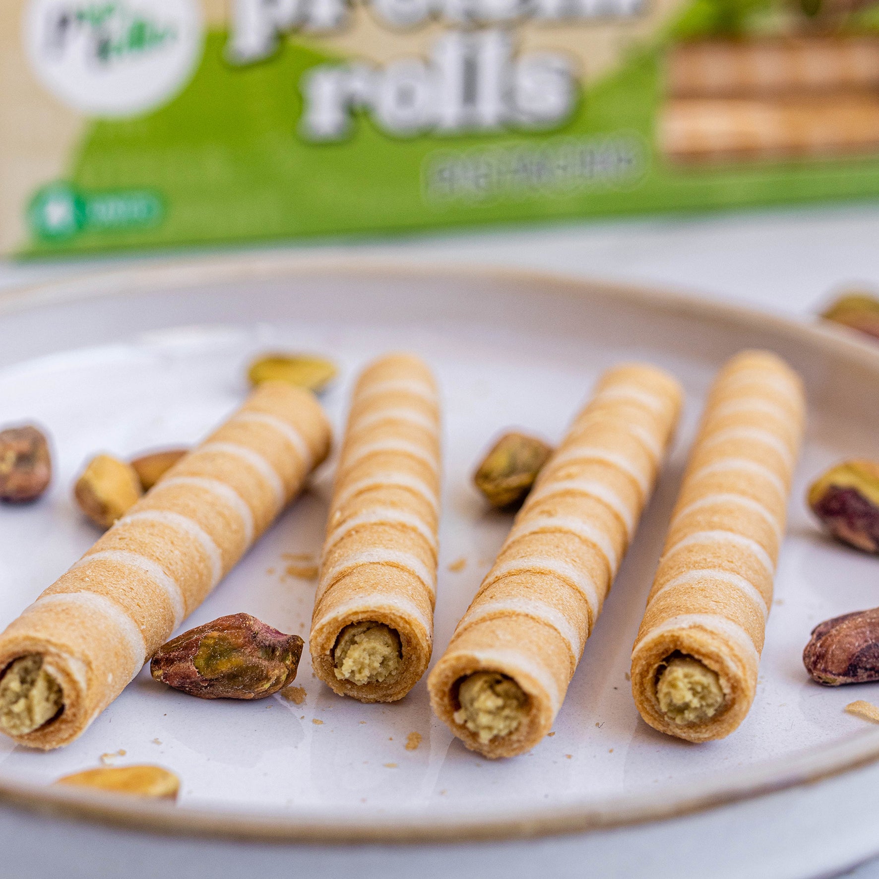 Protein Rolls Pistachio 70g