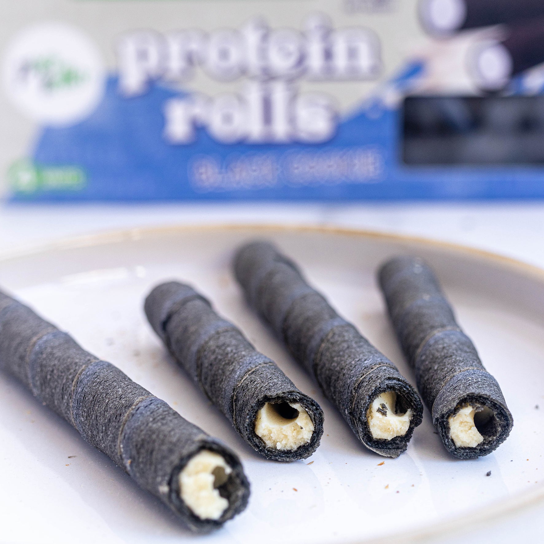 Protein Rolls Black Cookies 70g