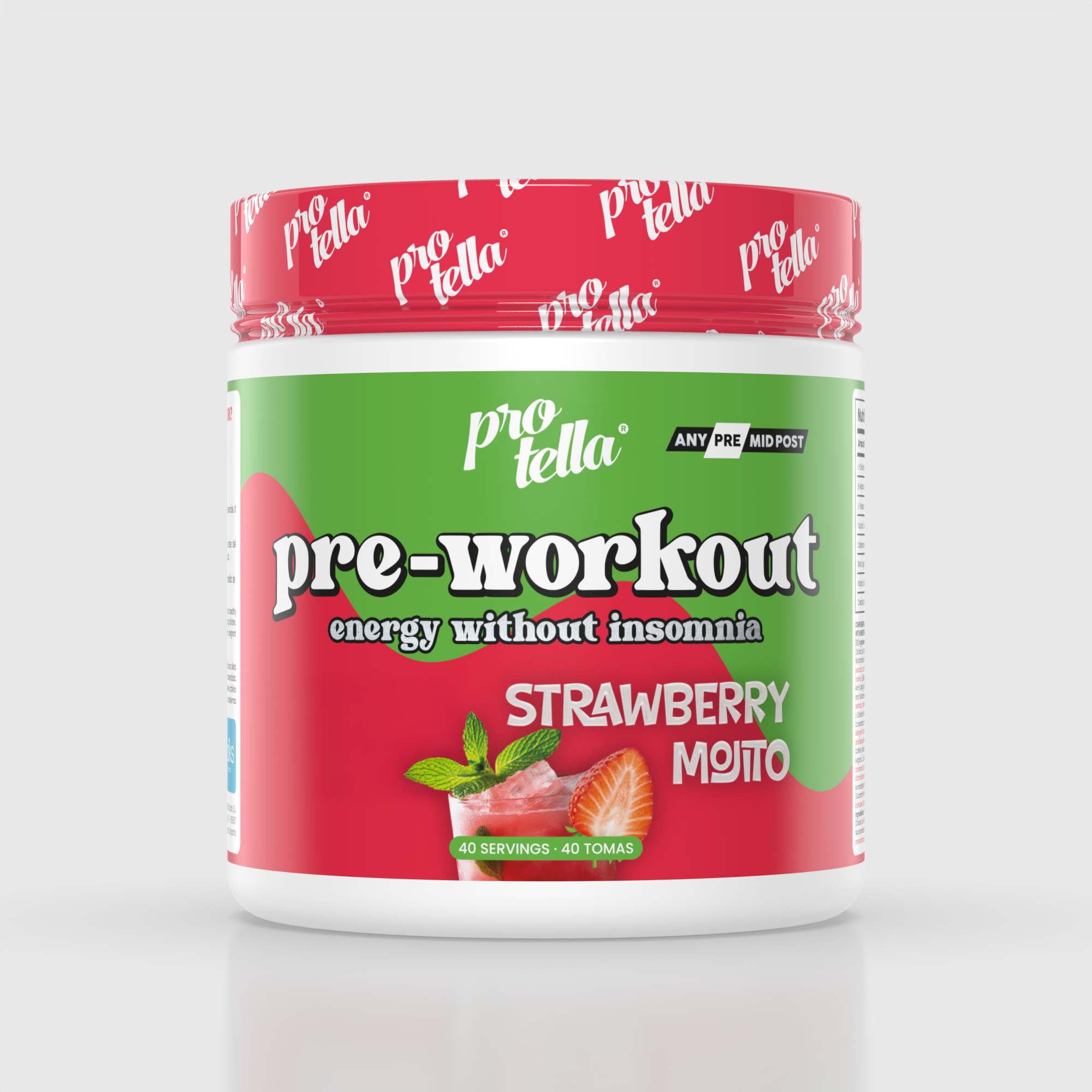 Pre-Workout Strawberry Mojito 280g