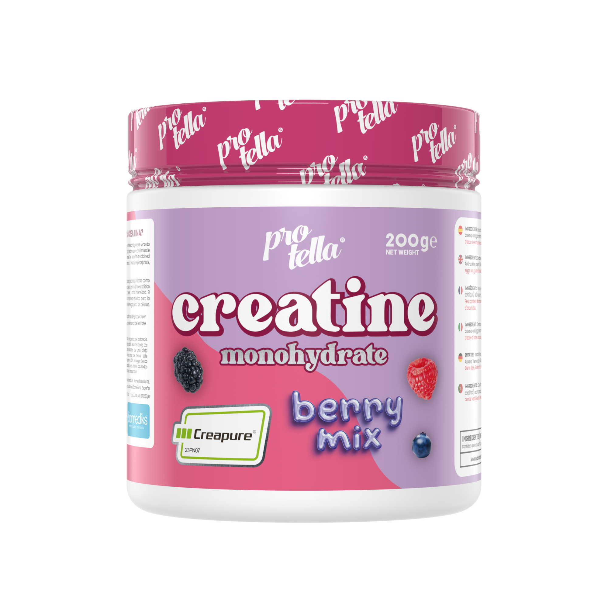 Creatina Creapure®  Berry Mix 200g