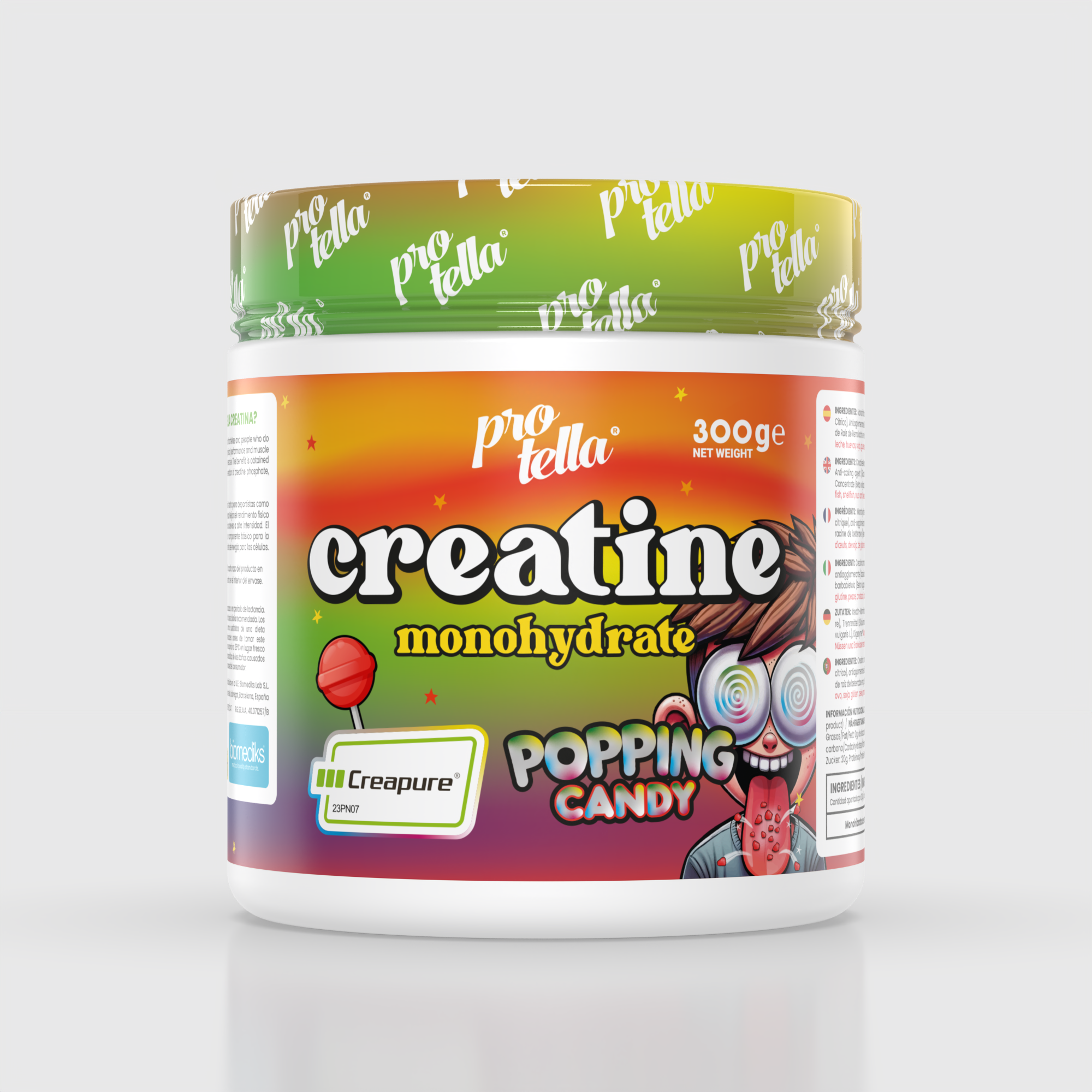 Creatine Creapure® Popping Candy 300g