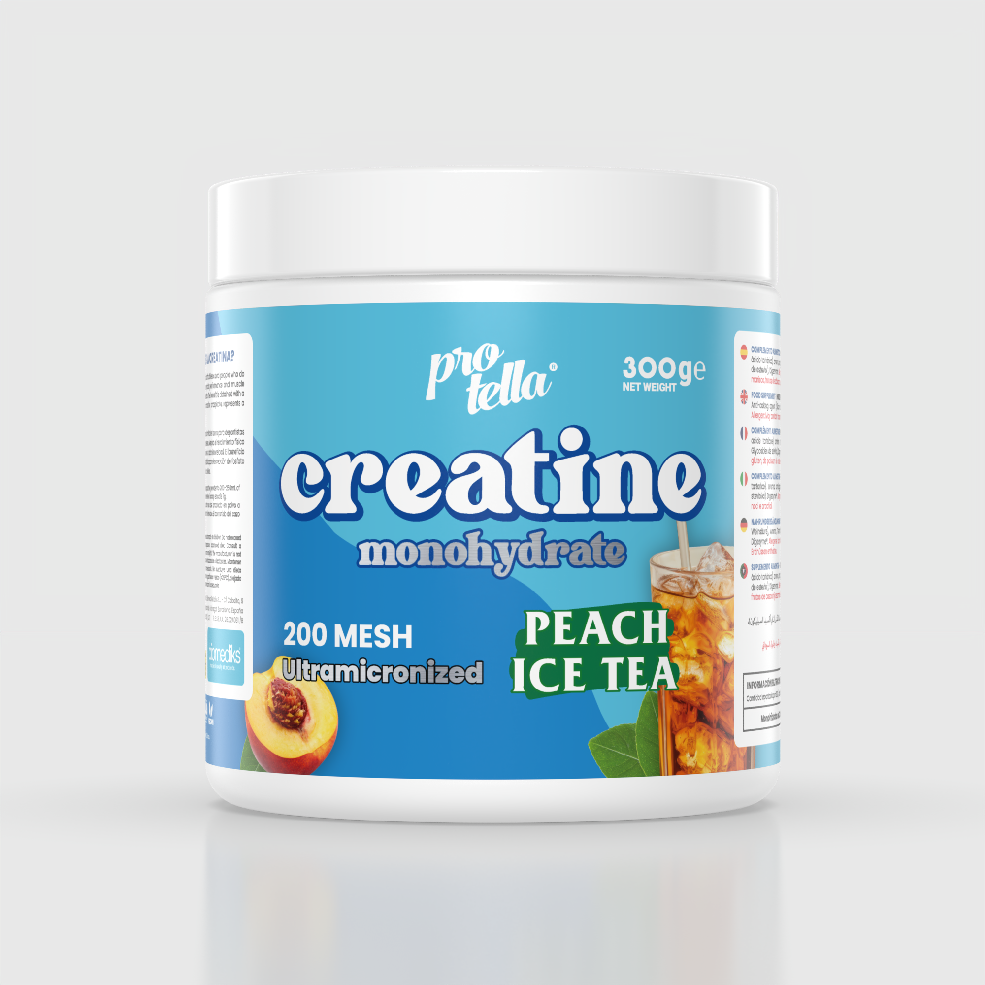 Creatina Mesh 200 Ice Tea Peach 300g