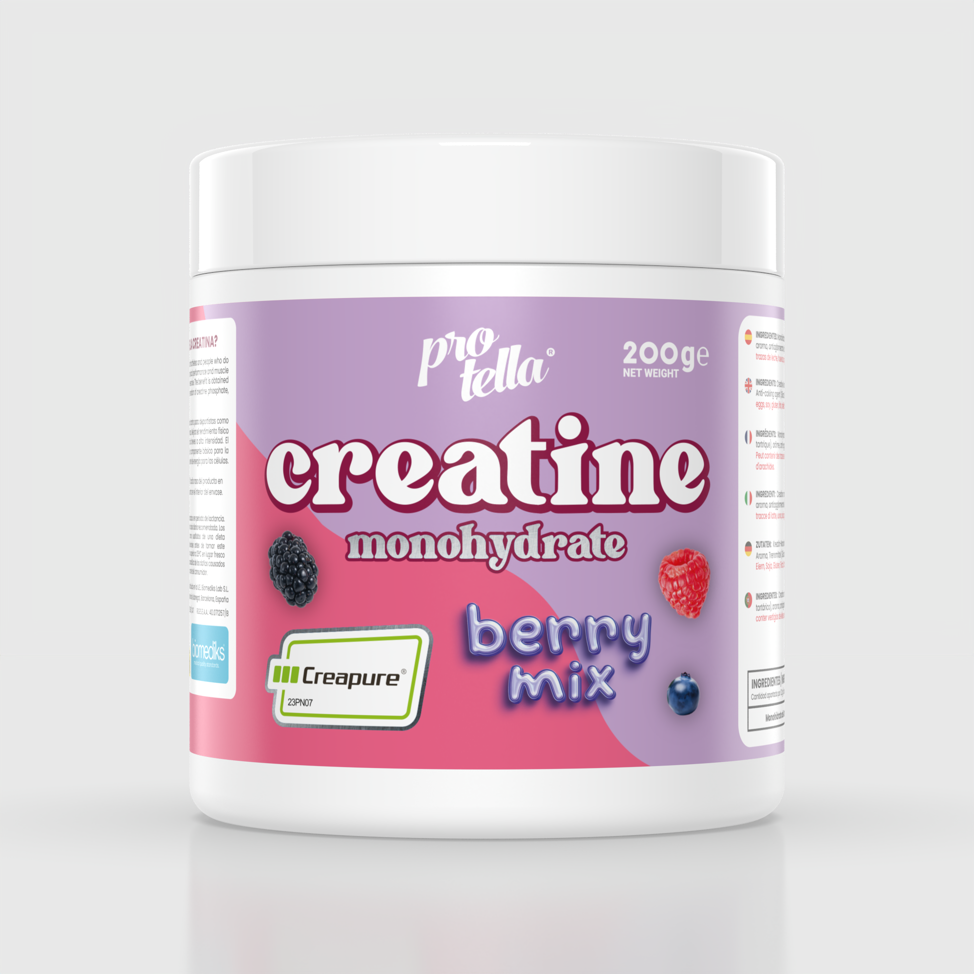 Creatina Creapure®  Berry Mix 200g