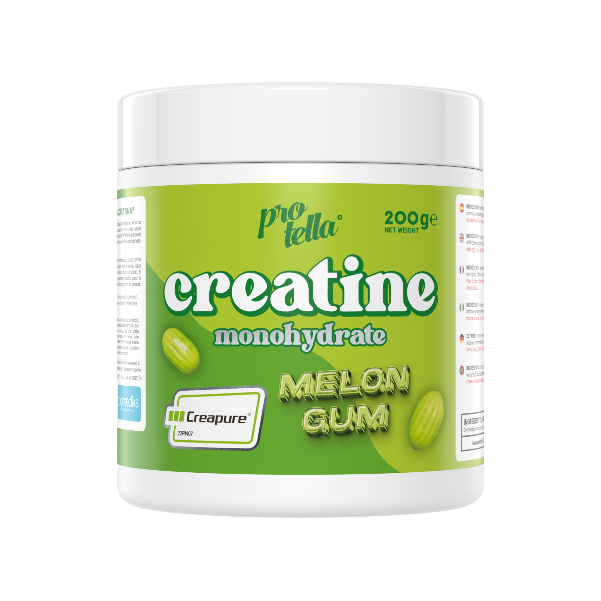 Creatina Creapure® Melon Gum 200g