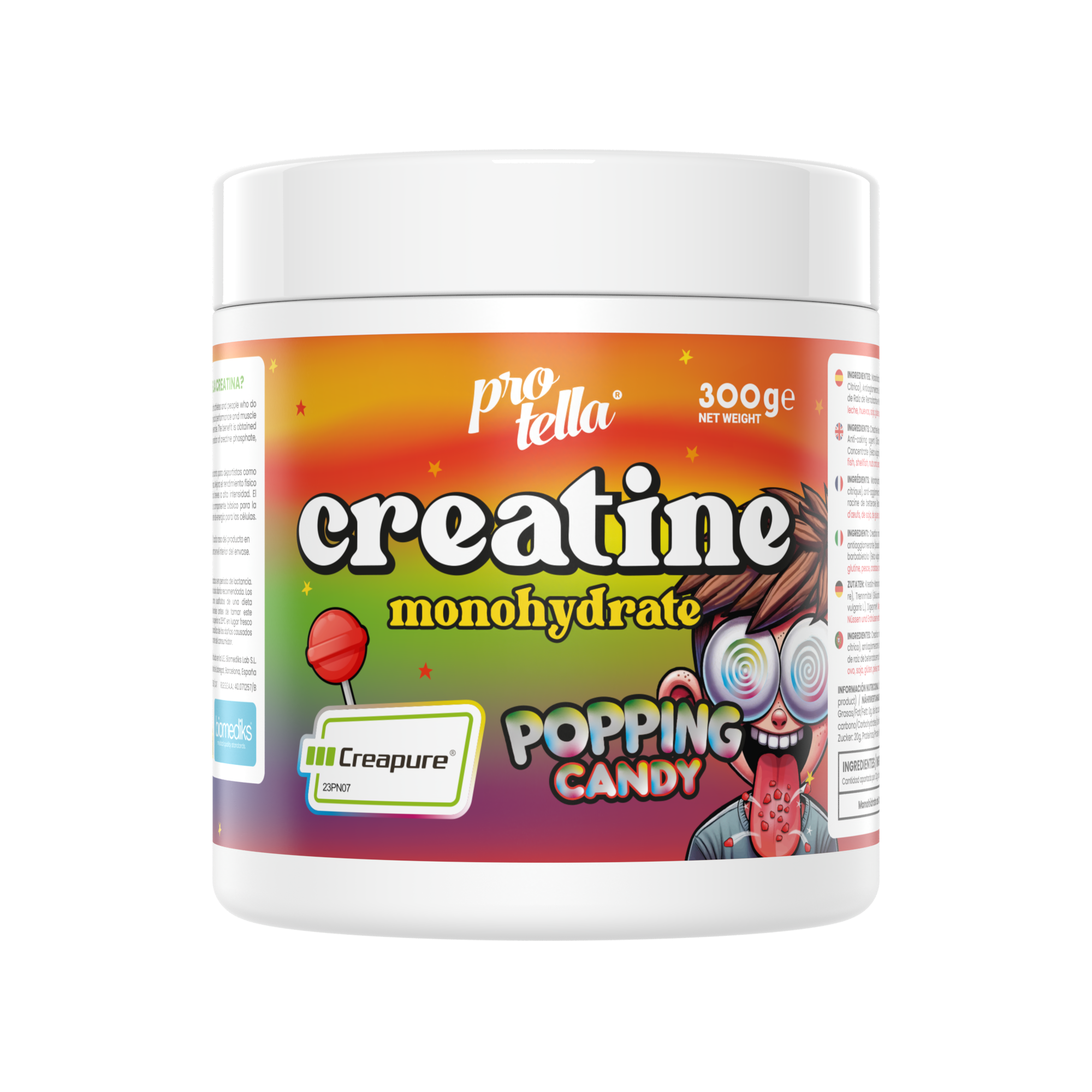 Creatina Creapure® Popping Candy 300g