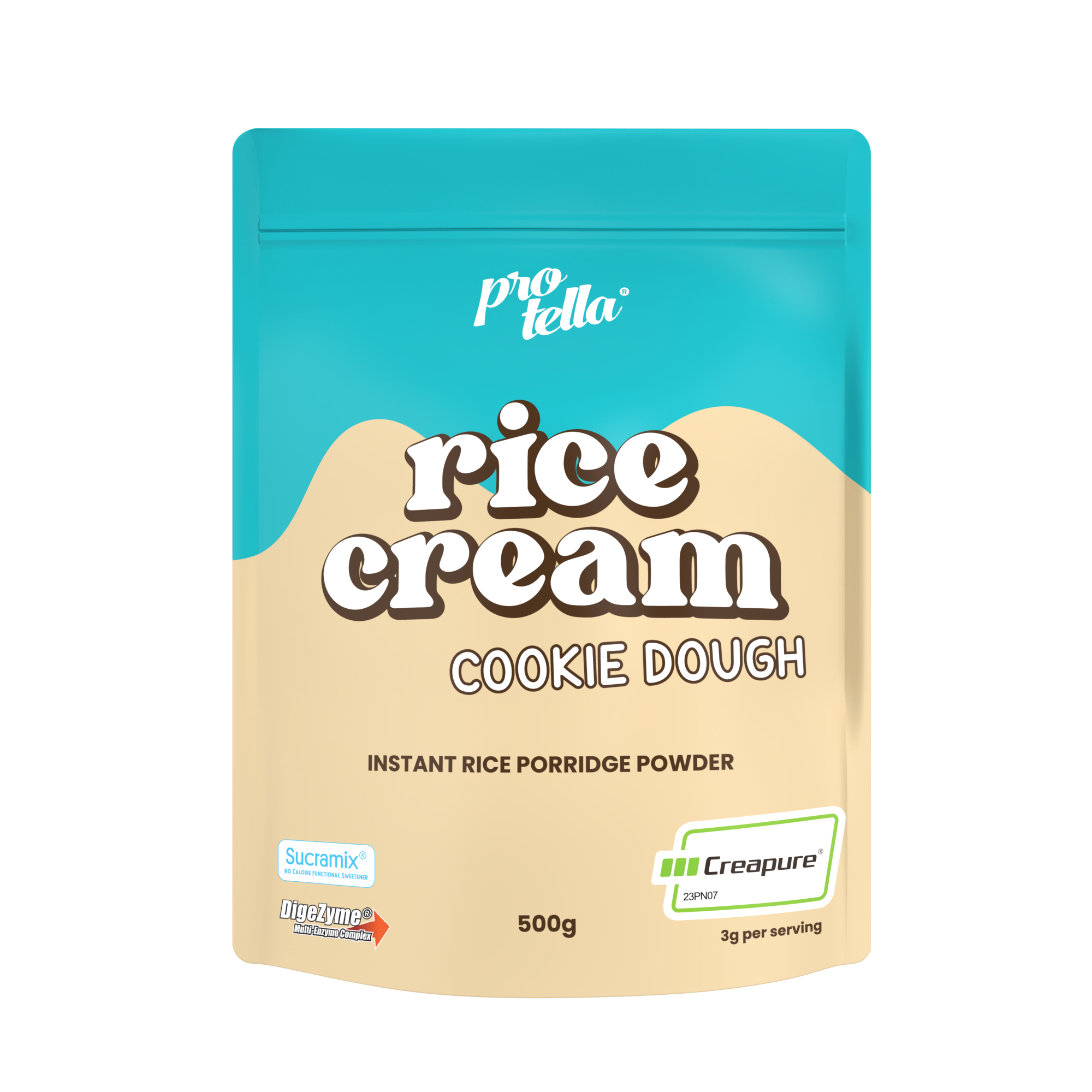 Rice Cream Cookie Dough 500g