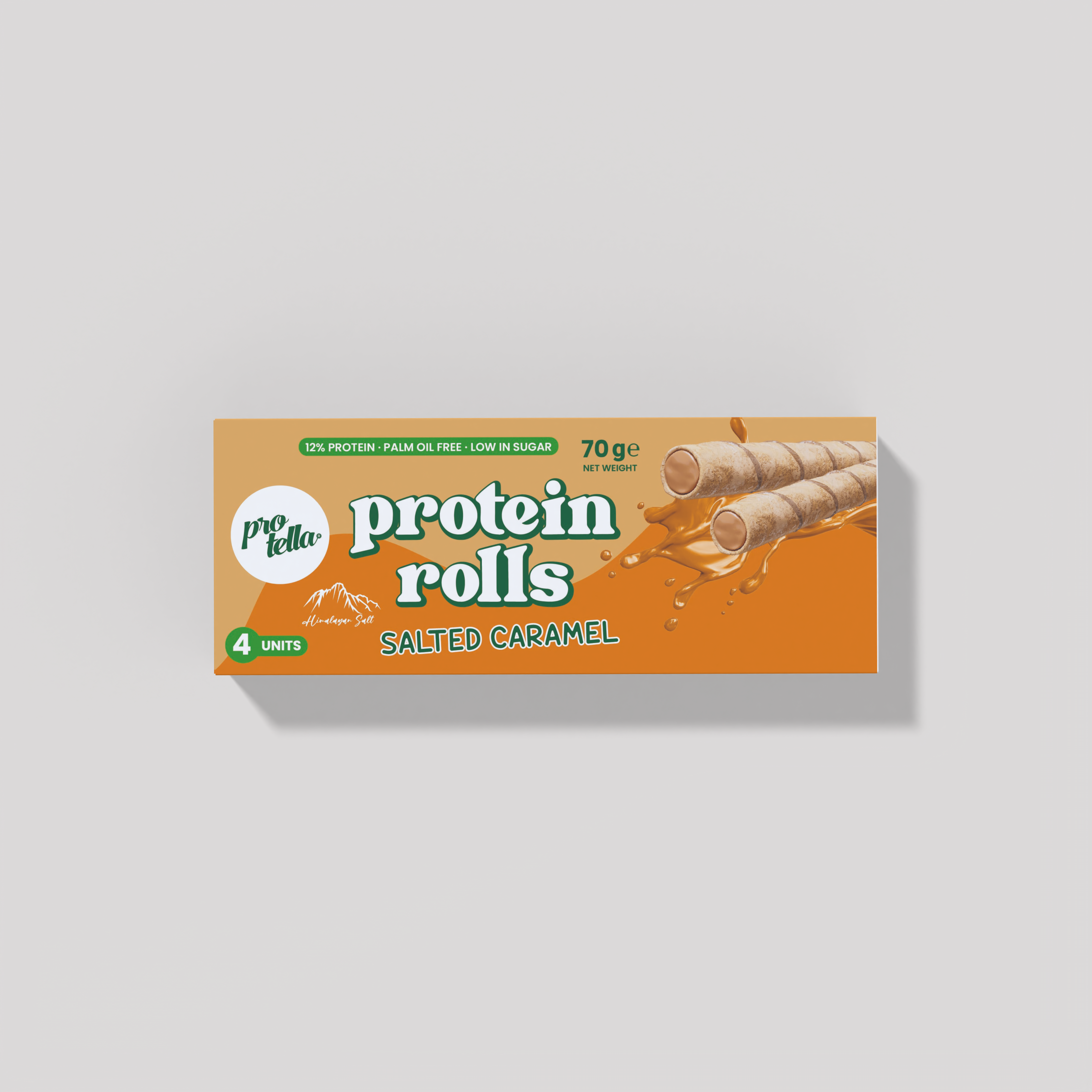 Protein Rolls Salted Caramel 70g