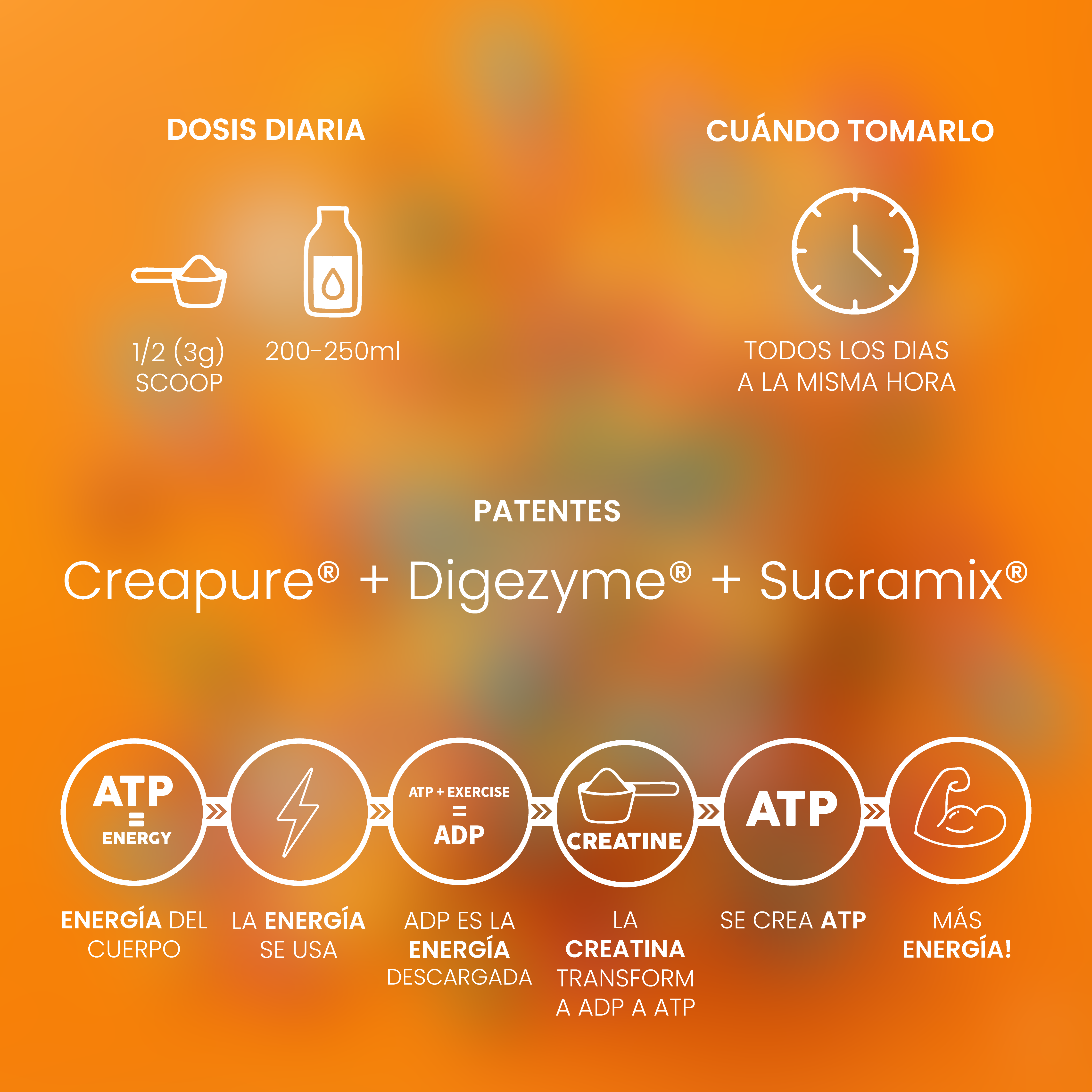 Creatina Creapure® Popping Candy 300g