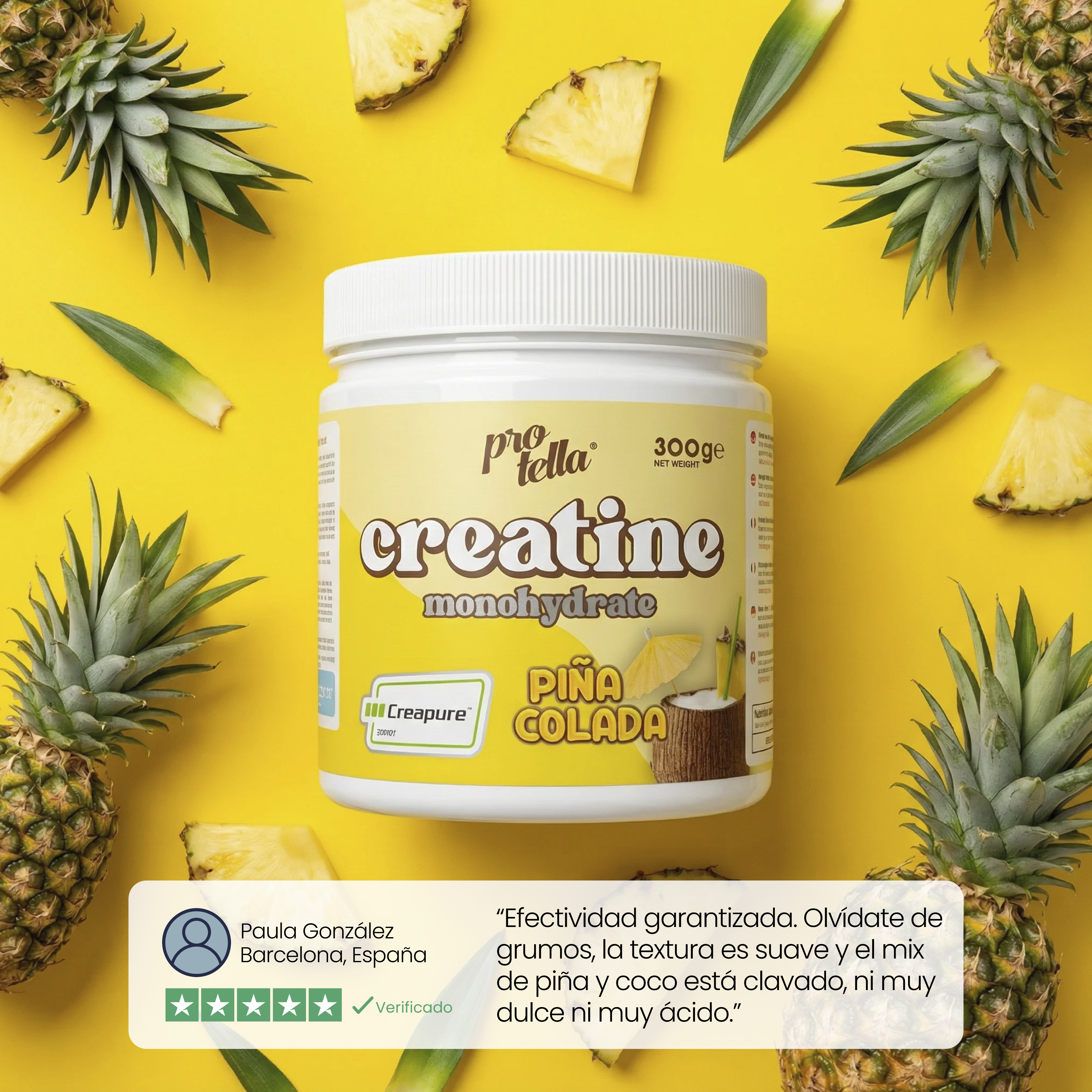 Creatine Creapure® Piña Colada 300g