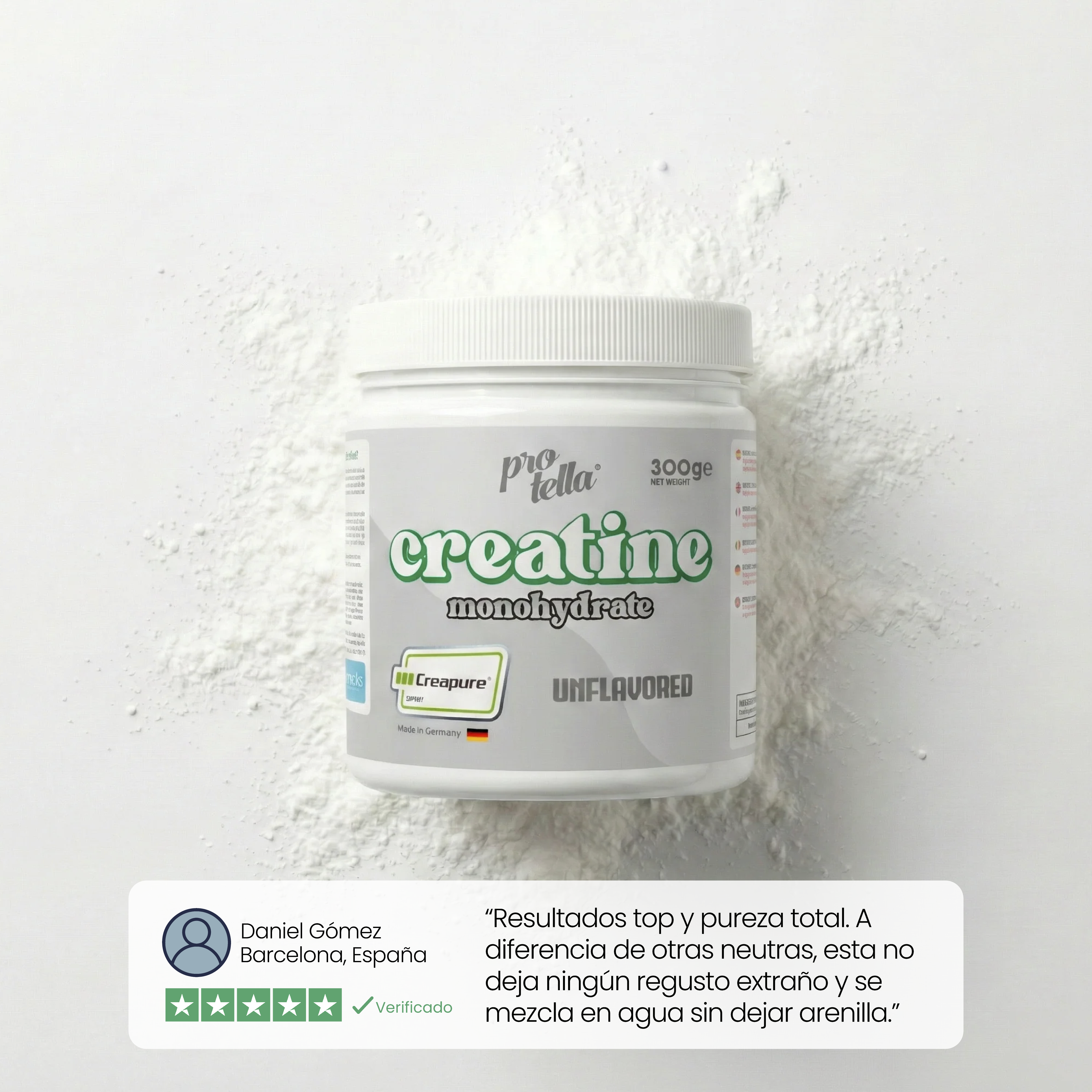Creatina Creapure® Neutra 300g