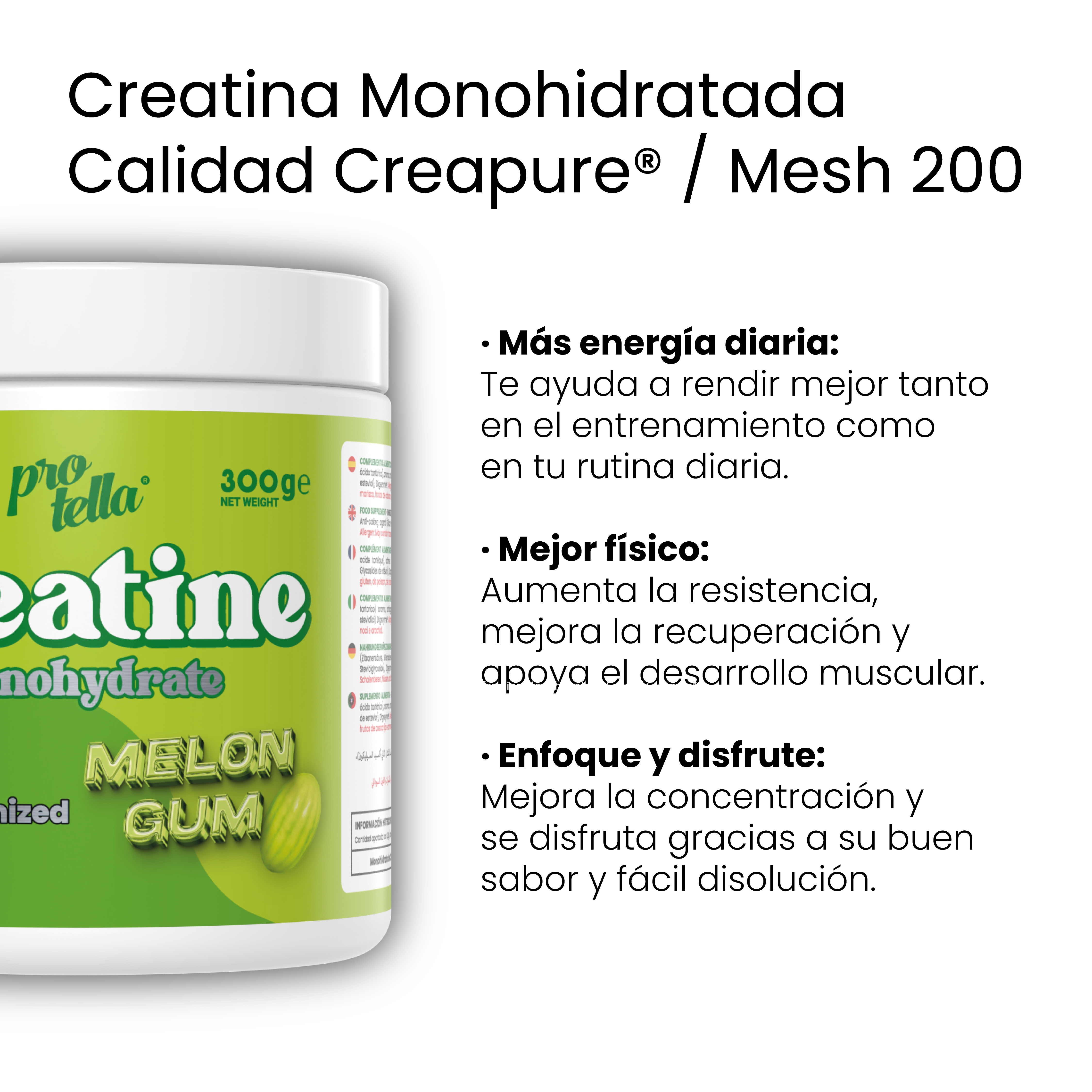 Creatine Creapure® Lollipop 300g