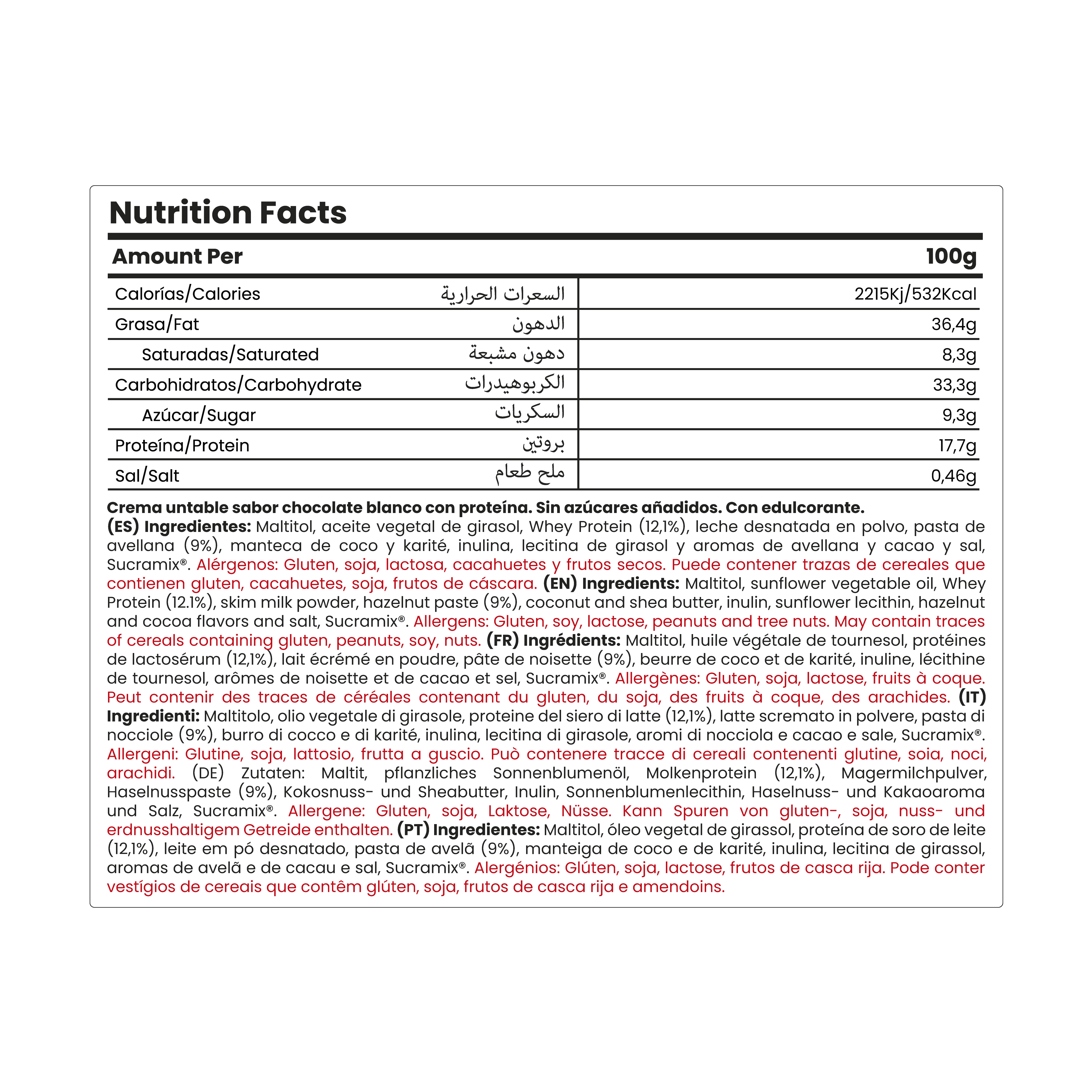 Protella® White Choco 250g