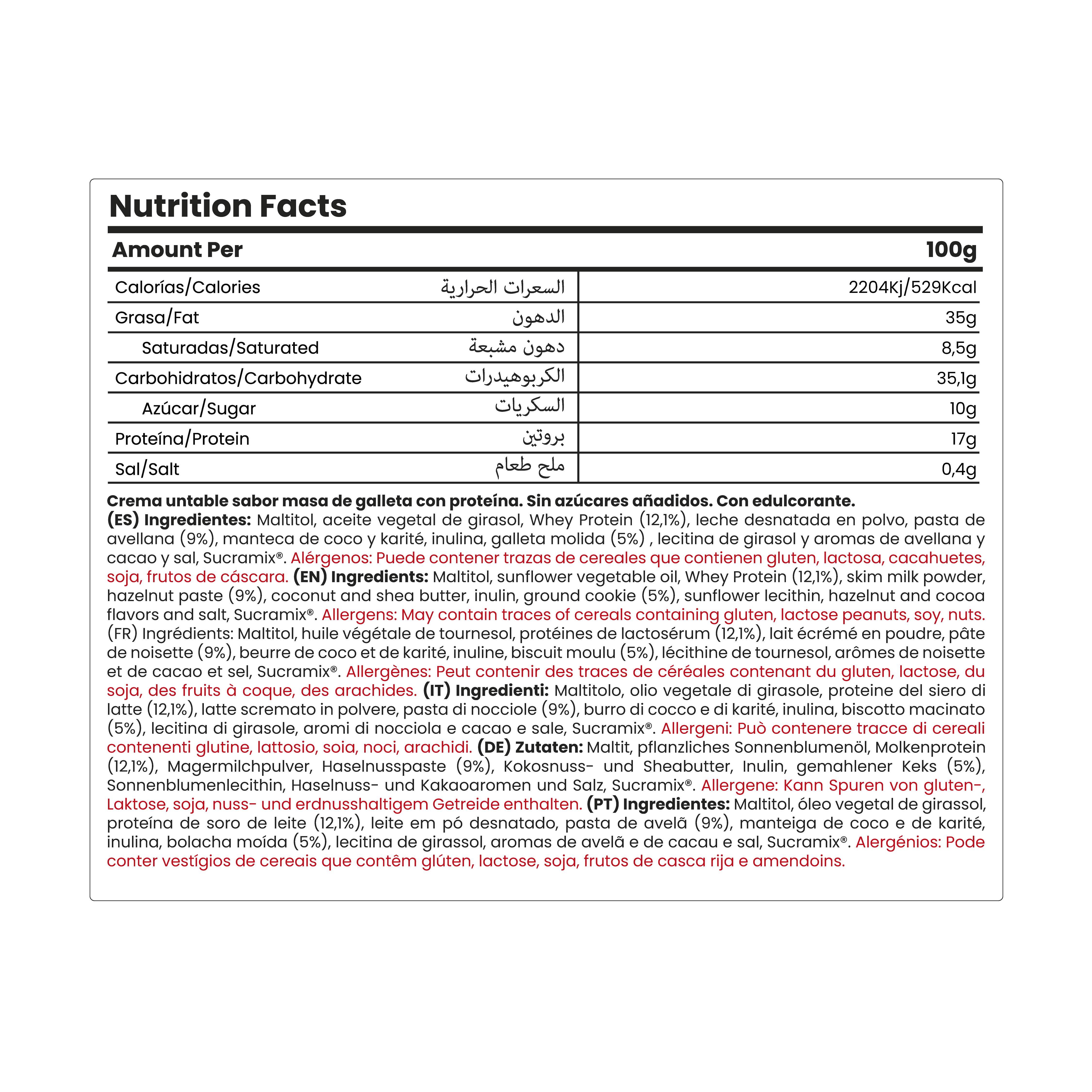 Protella® Cookie Dough 200g