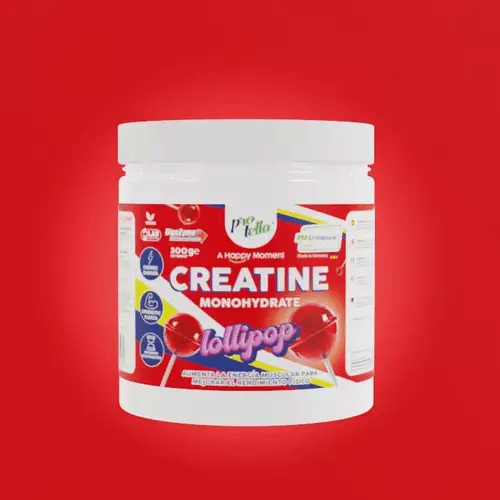 Creatina Creapure® Lollipop 300g - Creatina monohidratada - Protella®