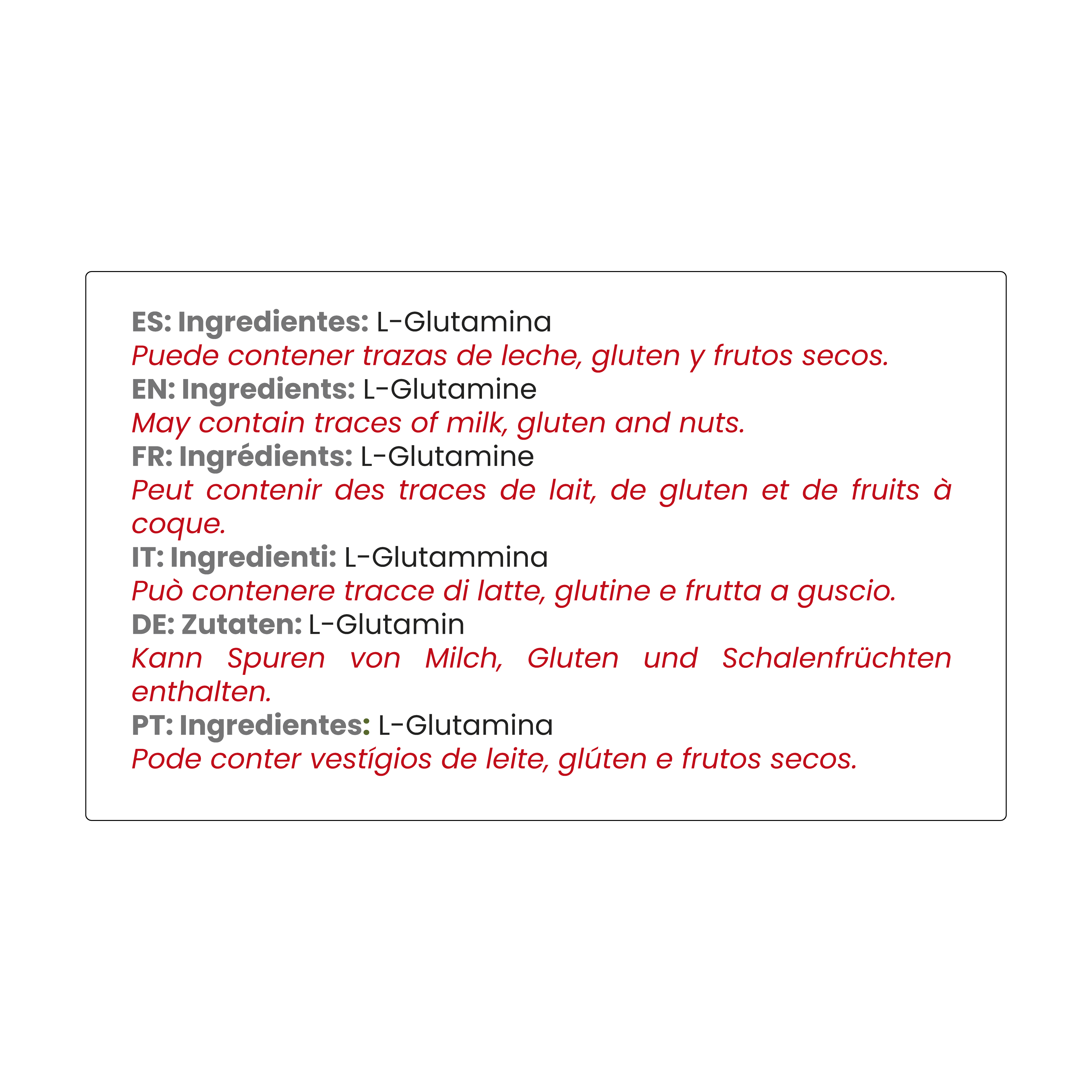 Glutamina Neutra 300g