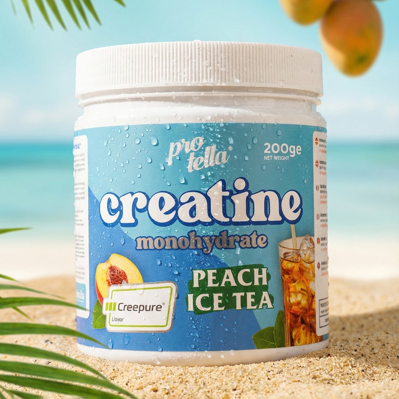 Creatina Creapure® Peach Ice Tea 200g