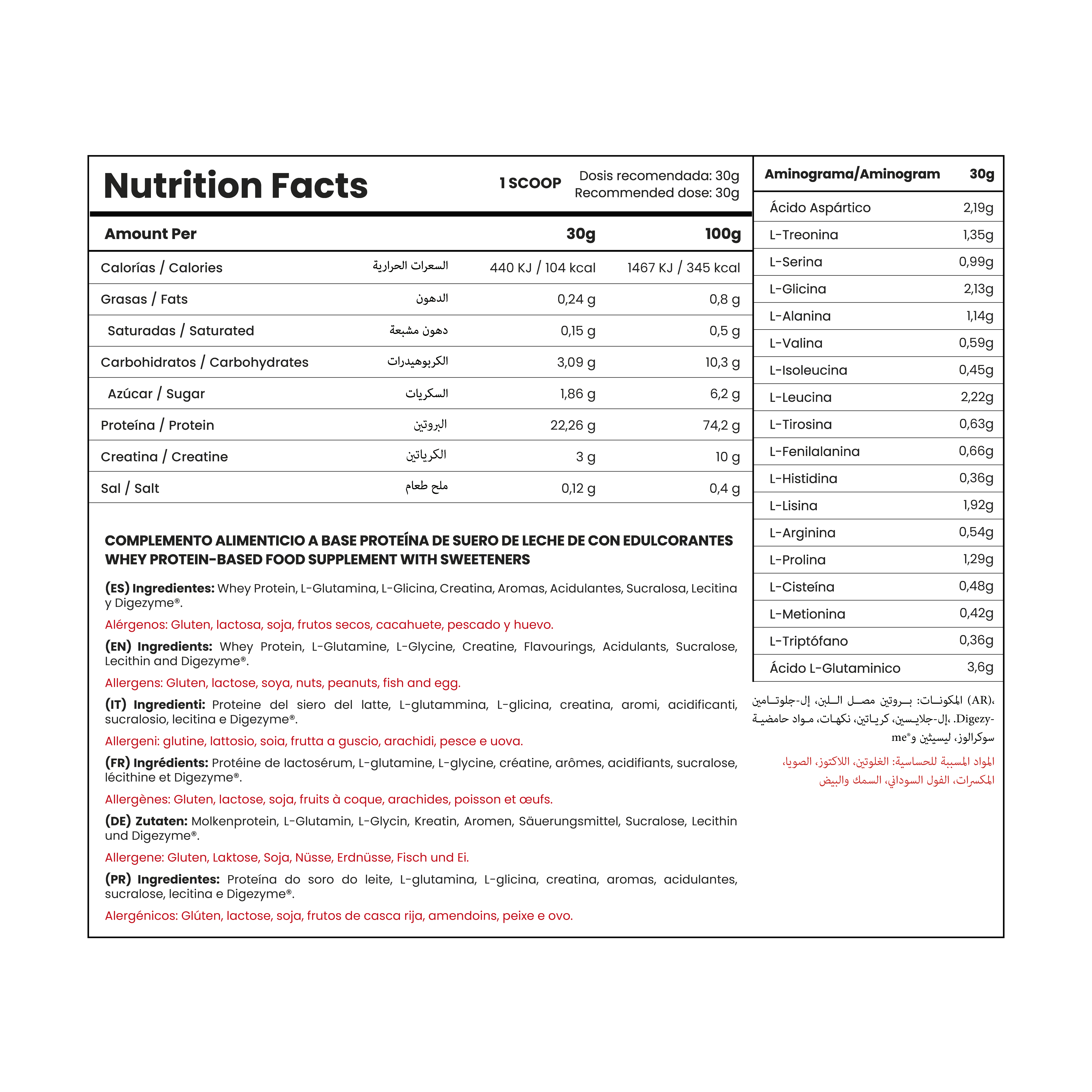 Whey Protein Tropical 1kg