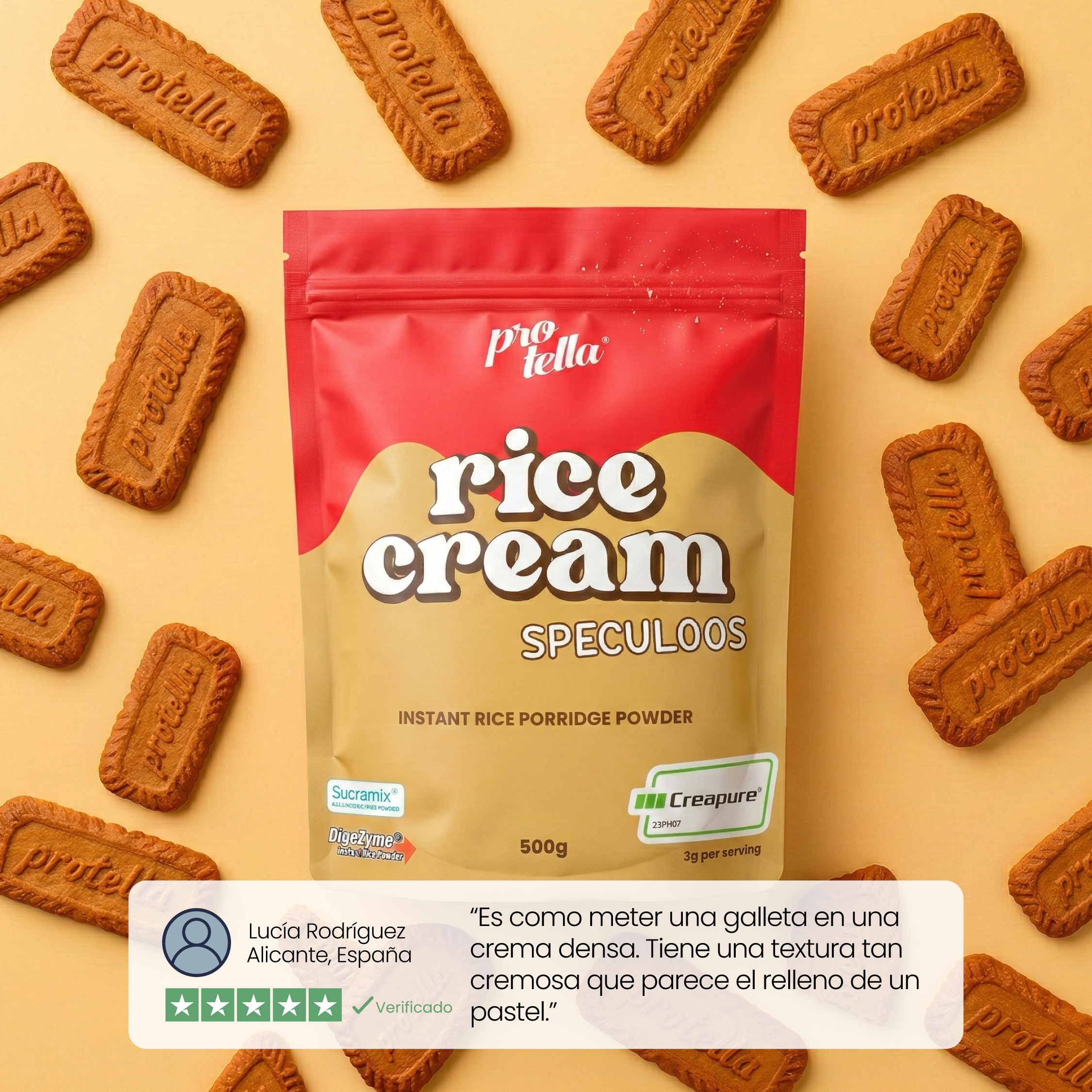 Rice Cream Speculoos 500g