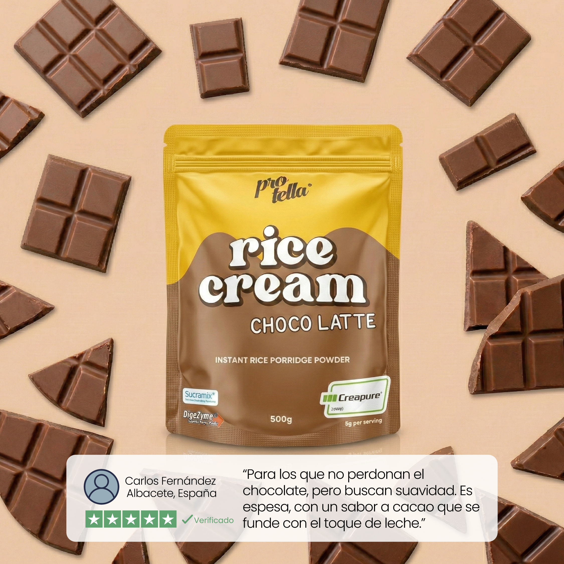 Rice Cream Choco Latte 500g