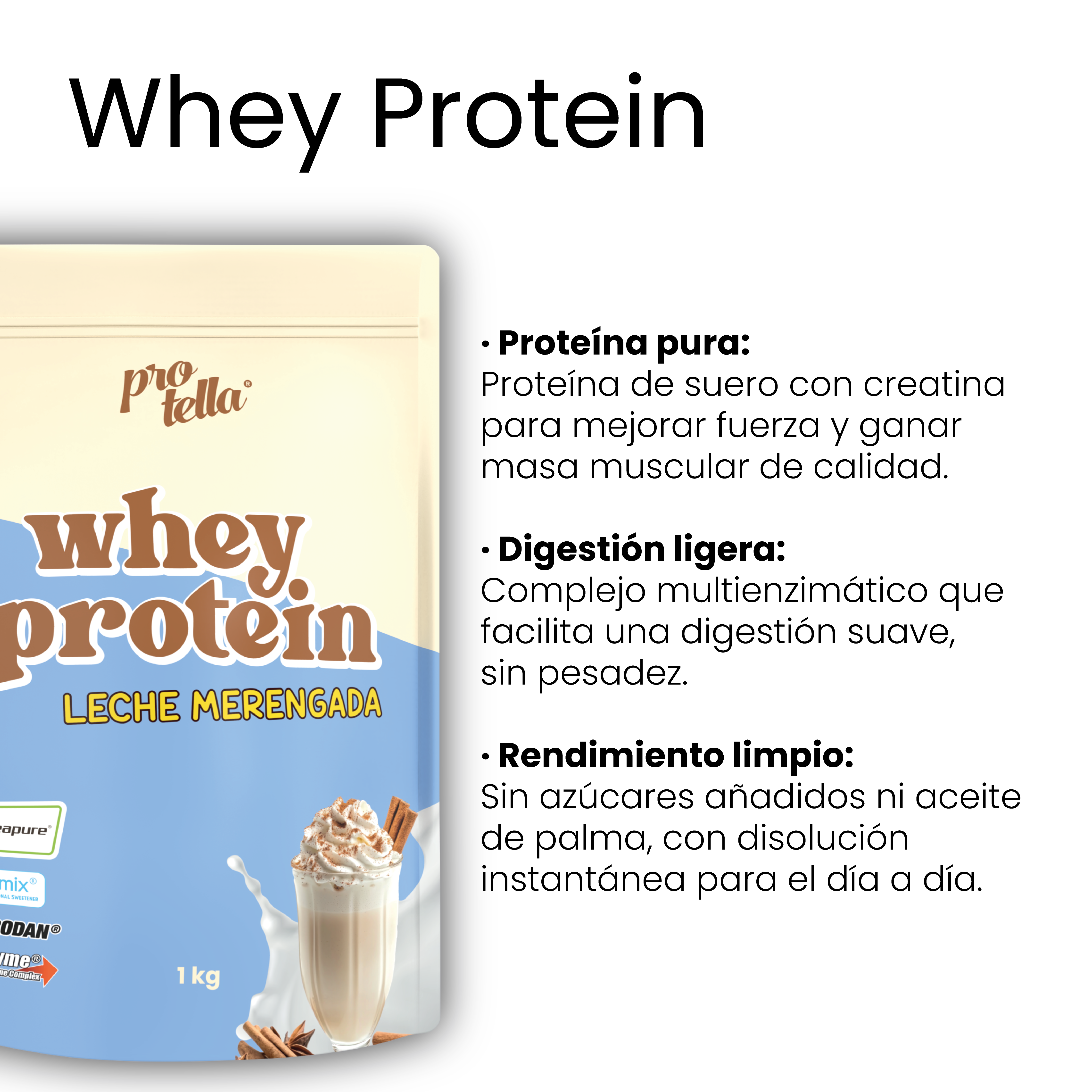 Whey Protein Leche Merengada 1kg