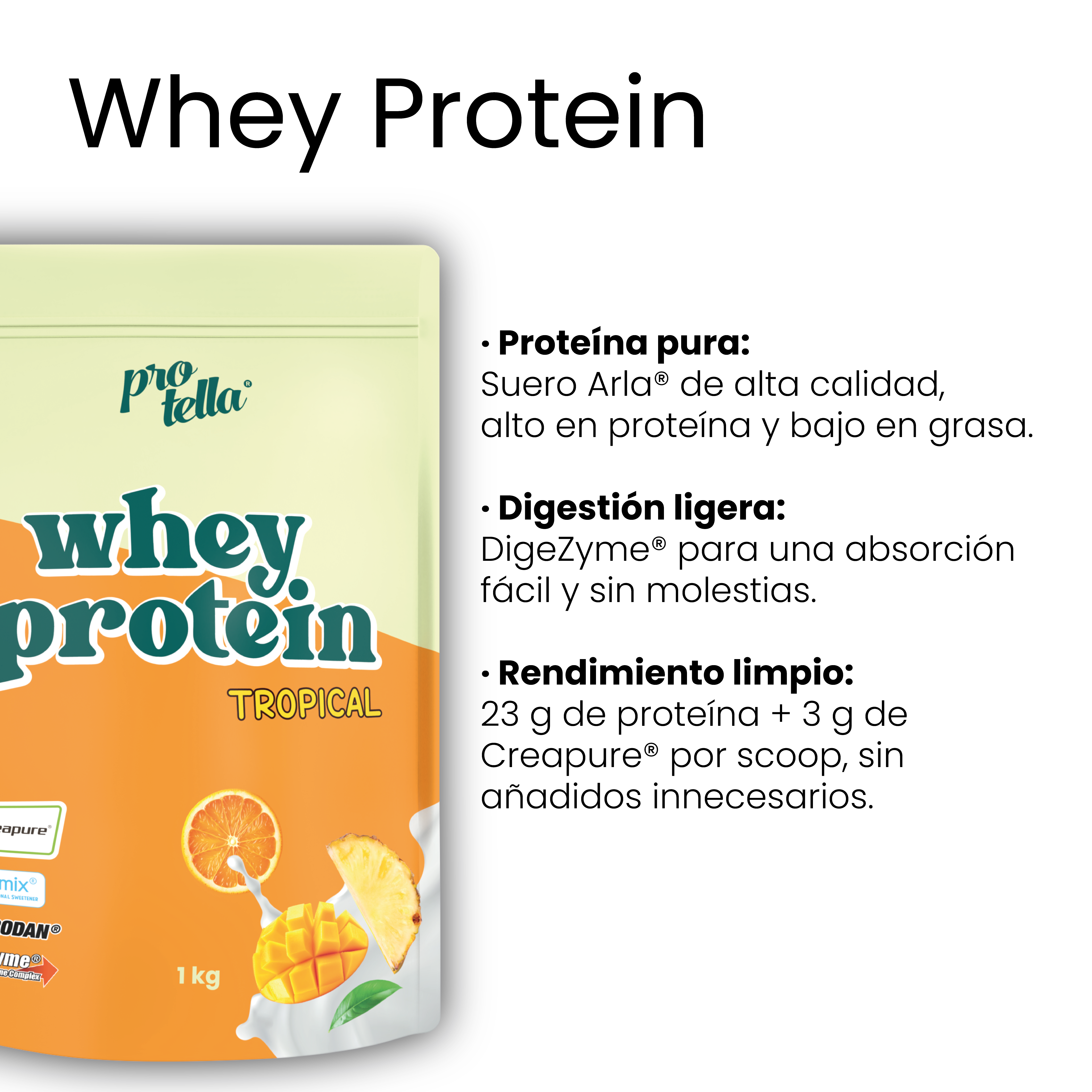 Whey Protein Tropical 1kg